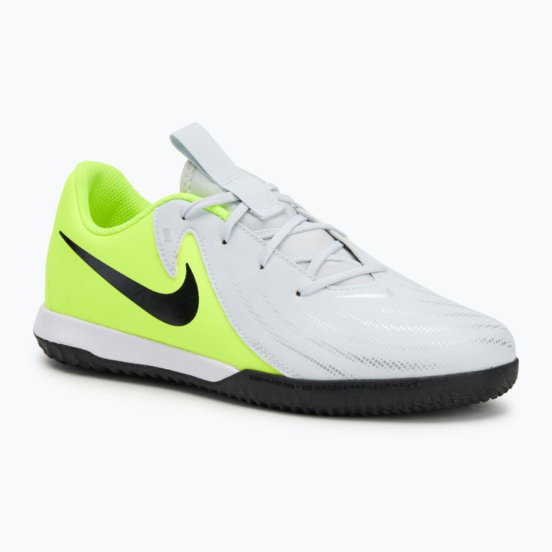 Nike Phantom GX 2 Academy IC metál ezüst/volt/fekete gyermek focicipő