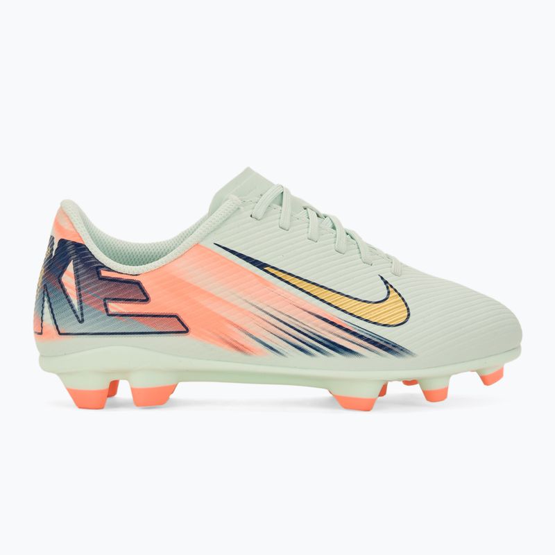 Nike Vapor 16 Club Mercurial Dream Speed FG/MG Jr gyermek labdarúgócipő alig zöld/bíbor pulzus/metál arany érme 2