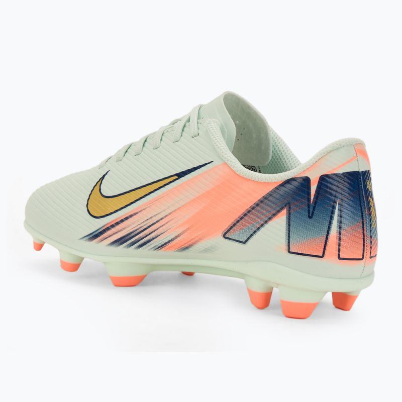 Nike Vapor 16 Club Mercurial Dream Speed FG/MG Jr gyermek labdarúgócipő alig zöld/bíbor pulzus/metál arany érme 3