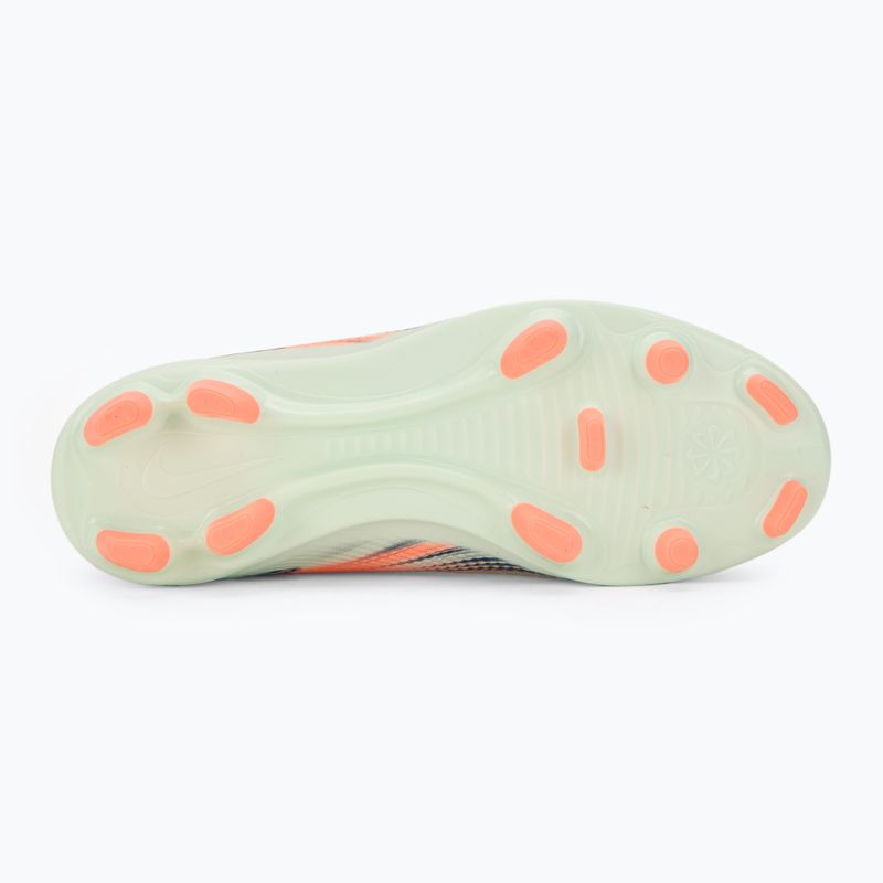 Nike Vapor 16 Club Mercurial Dream Speed FG/MG Jr gyermek labdarúgócipő alig zöld/bíbor pulzus/metál arany érme 4