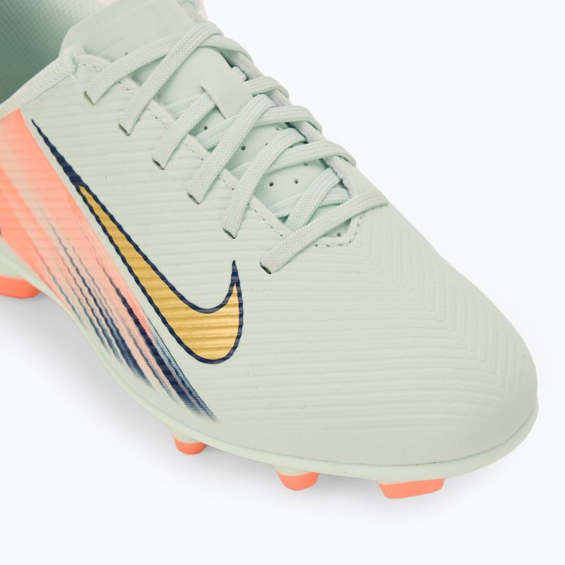 Nike Vapor 16 Club Mercurial Dream Speed FG/MG Jr gyermek labdarúgócipő alig zöld/bíbor pulzus/metál arany érme 7