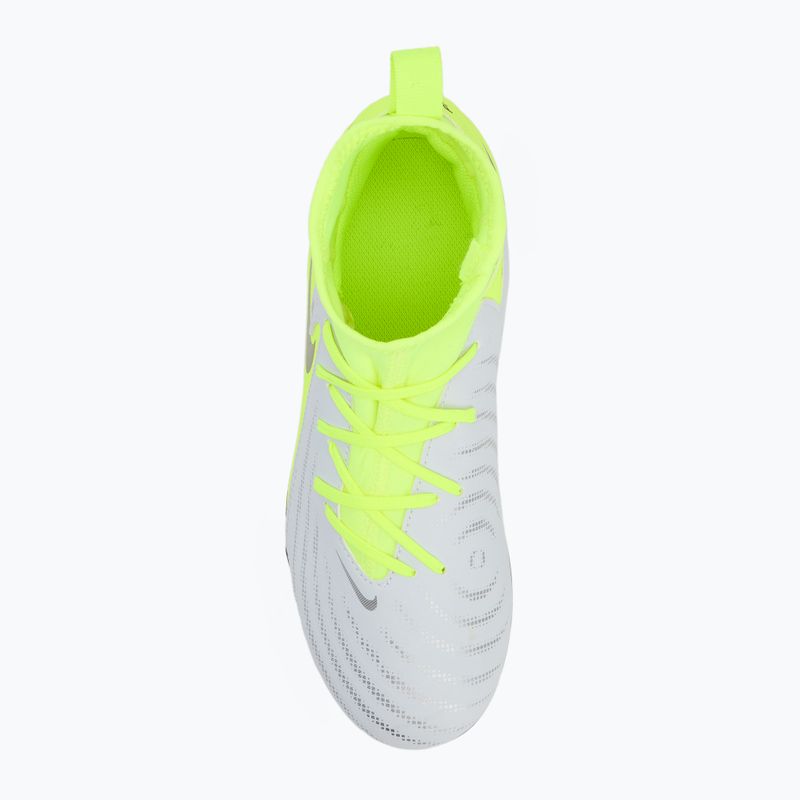 Nike Phantom Luna 2 Academy AG Jr gyermek futballcipő metál ezüst/fekete/volt 5