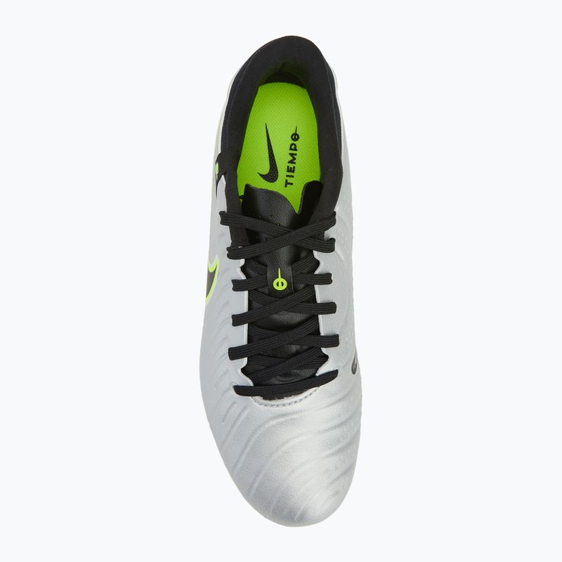 Férfi focicipő Nike Tiempo Legend 10 Academy FG/MG metallic silver/volt/black 5