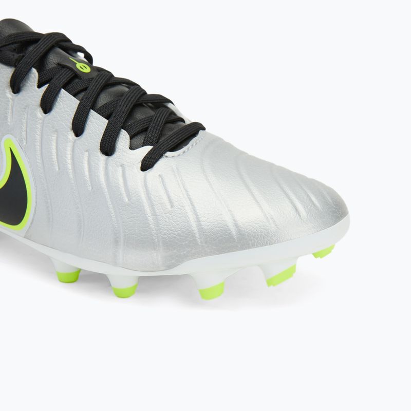 Férfi focicipő Nike Tiempo Legend 10 Academy FG/MG metallic silver/volt/black 7