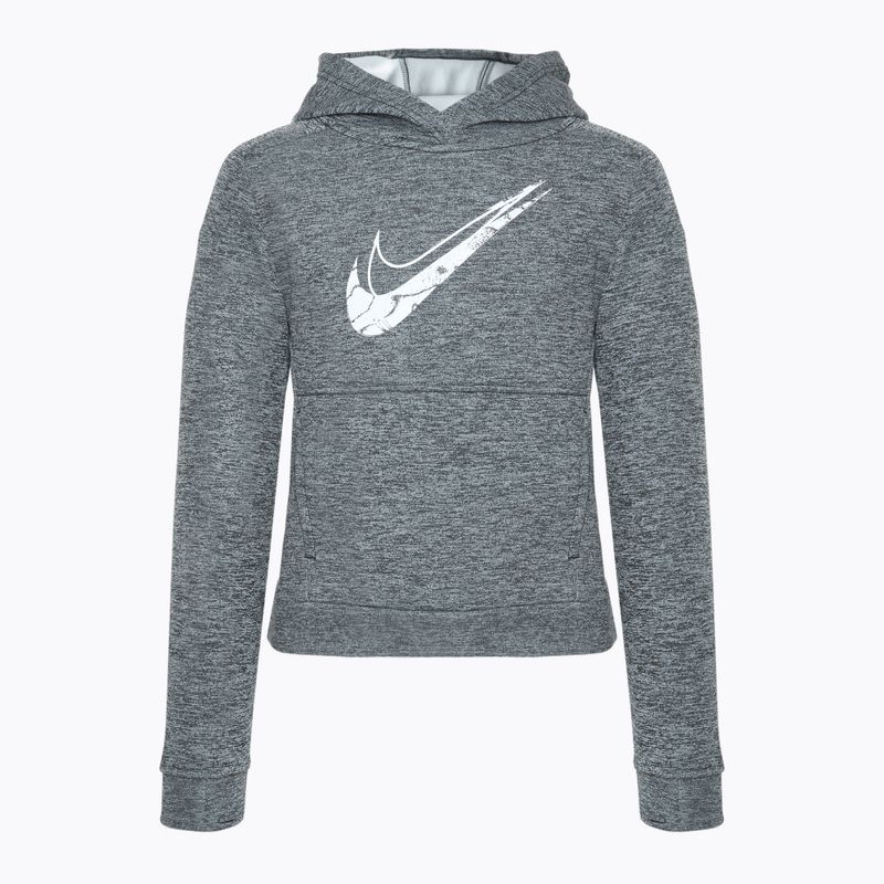 Nike Multi Stain Repel Therma-FIT gyermek pulóver fekete/ világos füstszürke/ szürkéskék/ fehér