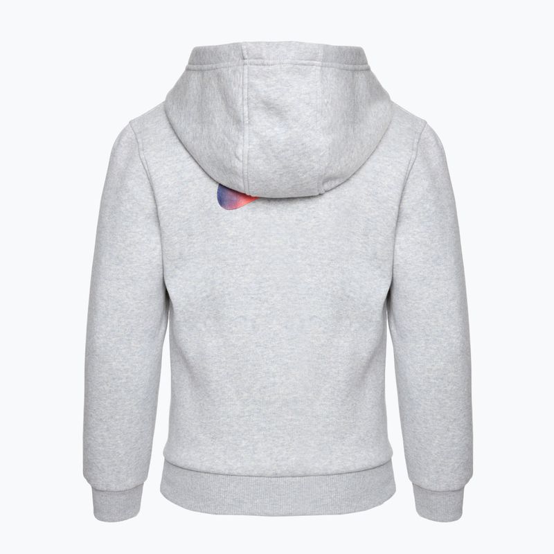 Gyermek Nike CR7 Club Fleece világos füstszürke/szőr/metálarany pulóver gyermekeknek 2