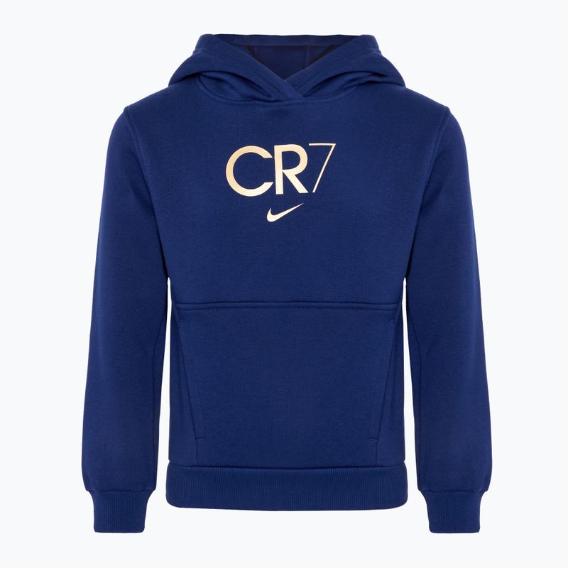 Gyerek pulóver Nike CR7 Club Fleece blue void/metallic gold