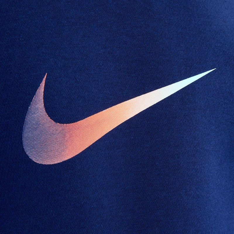 Gyermek Nike CR7 Club Fleece pulóver kék üres/metál arany 3