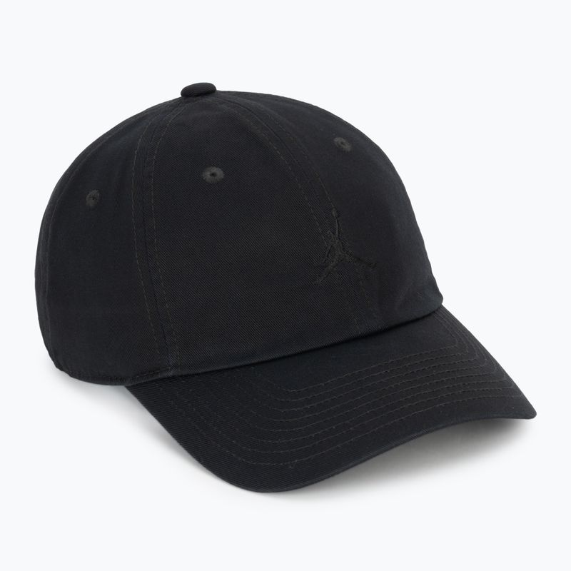 Ellenzős sapka Jordan Club Unstructured Curved-Bill black/black