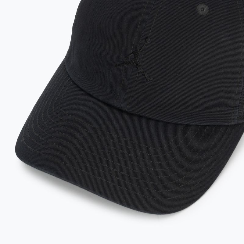 Ellenzős sapka Jordan Club Unstructured Curved-Bill black/black 3