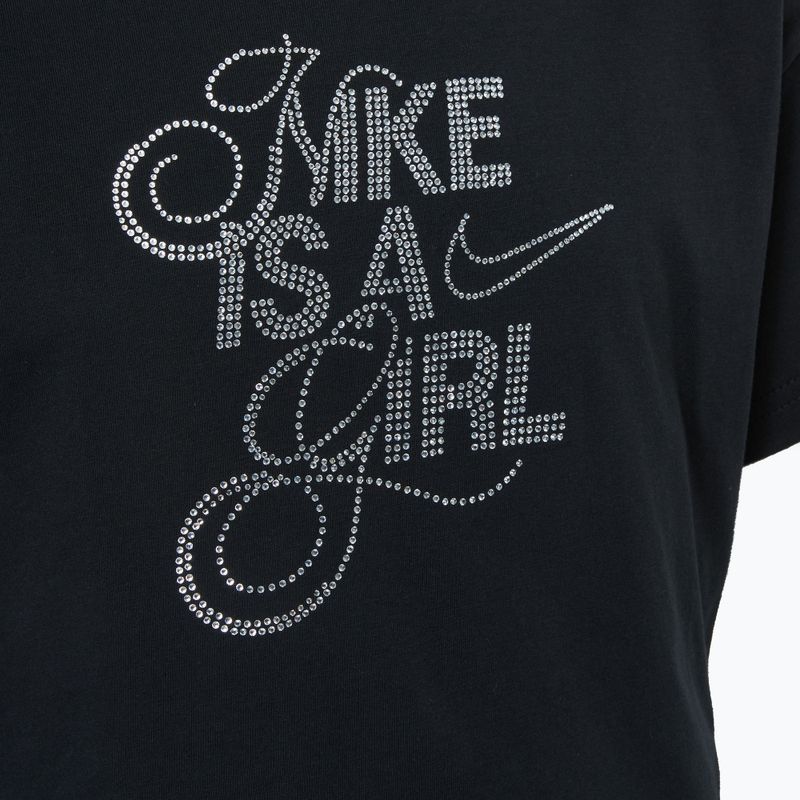 Nike Sportswear gyermek póló fekete 3