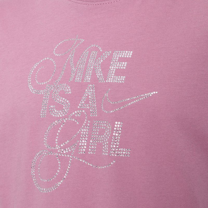 Gyerek póló Nike Sportswear plum dust 3
