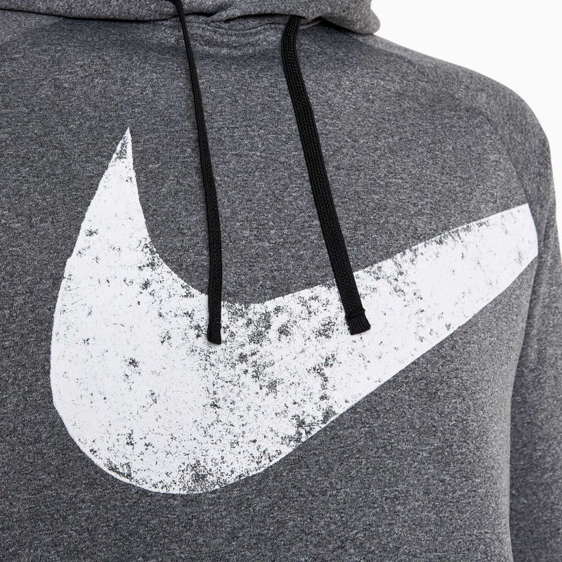 Férfi pulóver Nike Therma-FIT Fitness black/heather/black/white 3