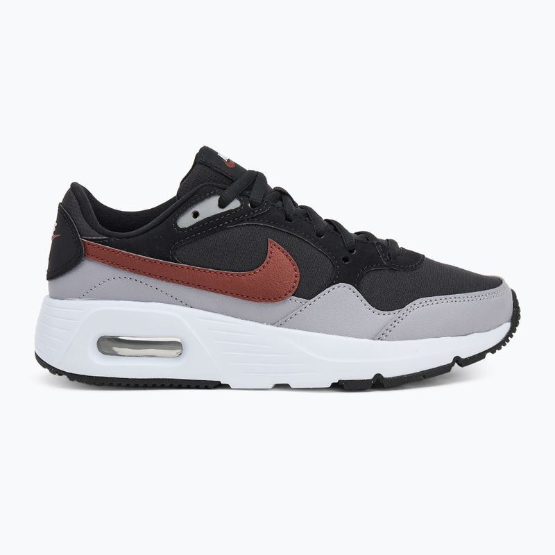 Nike Air Max SC gyermek cipő fekete/ sötét póni/ cementszürke 2