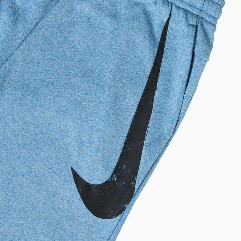 Férfi Nike Therma-FIT Fitness nadrág aegean storm / heather / aegean storm / black 5