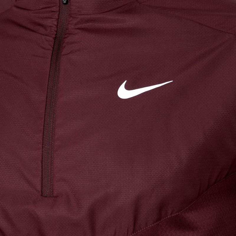 Férfi futópulóver Nike Sphere Element Therma-FIT 1/2 Zip burgundy crush 3