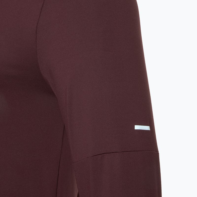 Férfi hosszú ujjú futófelső Nike Dri-FIT Element 1/2-Zip burgundy crush 5