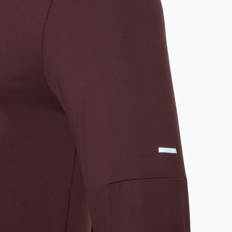 Férfi Nike Dri-FIT Element 1/2-Zip futó hosszú ujjú bordó crush bordó 5