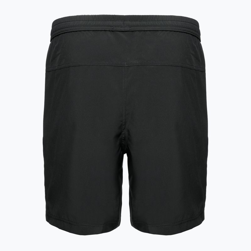Férfi rövidnadrág Nike Form Swoosh Dri-Fit 7" black/white 2