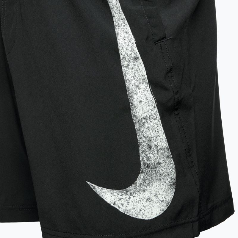 Férfi rövidnadrág Nike Form Swoosh Dri-Fit 7" black/white 3
