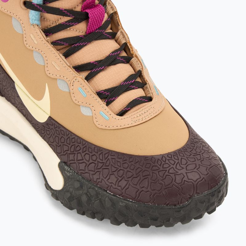Nike Hikeda kender / bordó hamu / farmer türkiz / halvány elefántcsont gyermekcipő 7
