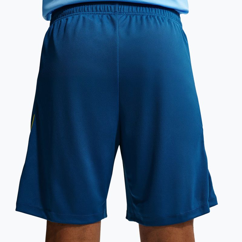 Férfi labdarúgó rövidnadrág Nike FC Barcelona Strike SE gym blue/opti yellow/opti yellow 3