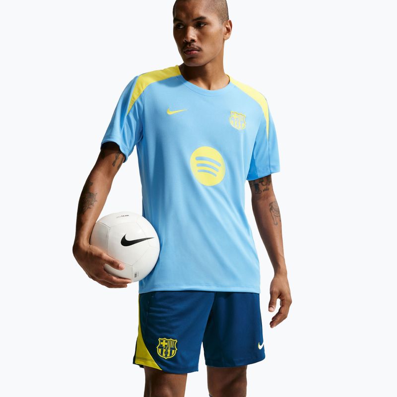 Férfi labdarúgó rövidnadrág Nike FC Barcelona Strike SE gym blue/opti yellow/opti yellow 6