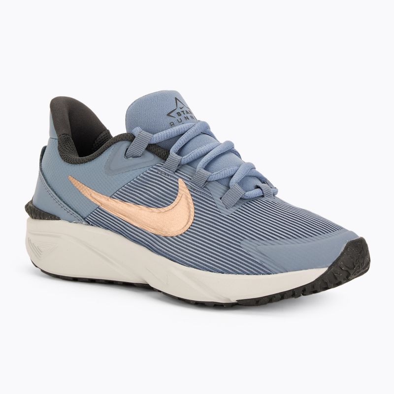 Gyerek futócipő Nike Star Runner 4 ashenslate/armorynavy/pureplatinum/metalredbronze