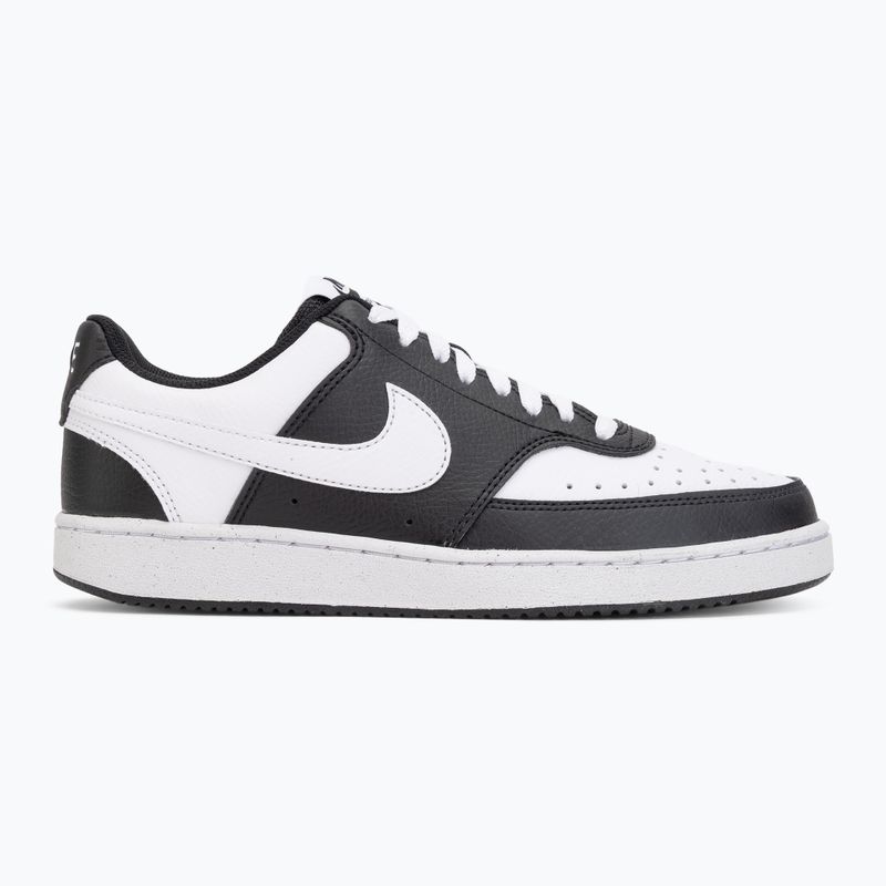 Férfi Nike Court Vision Low fekete/fehér cipő 2