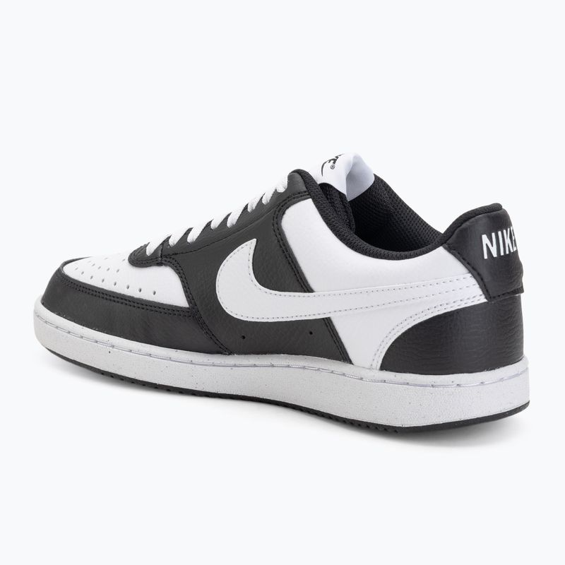 Férfi Nike Court Vision Low fekete/fehér cipő 3