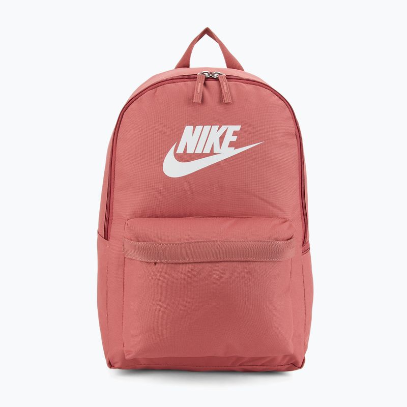 Nike Heritage 25 l hátizsák canyon rózsaszín/ canyon rózsaszín/ csúcstartó fehér