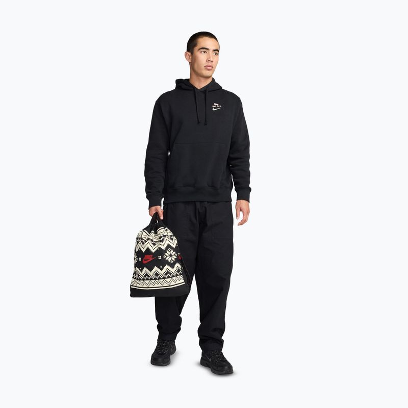 Hátizsák Nike Heritage 13 l black/coconut milk/university red 10