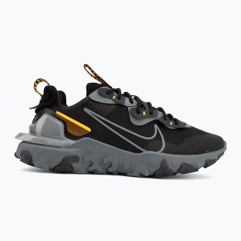 Férfi cipők Nike React Vision Black/Laser Orange/Cool Grey 2