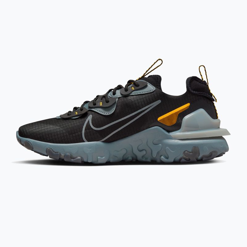 Férfi cipők Nike React Vision Black/Laser Orange/Cool Grey 2