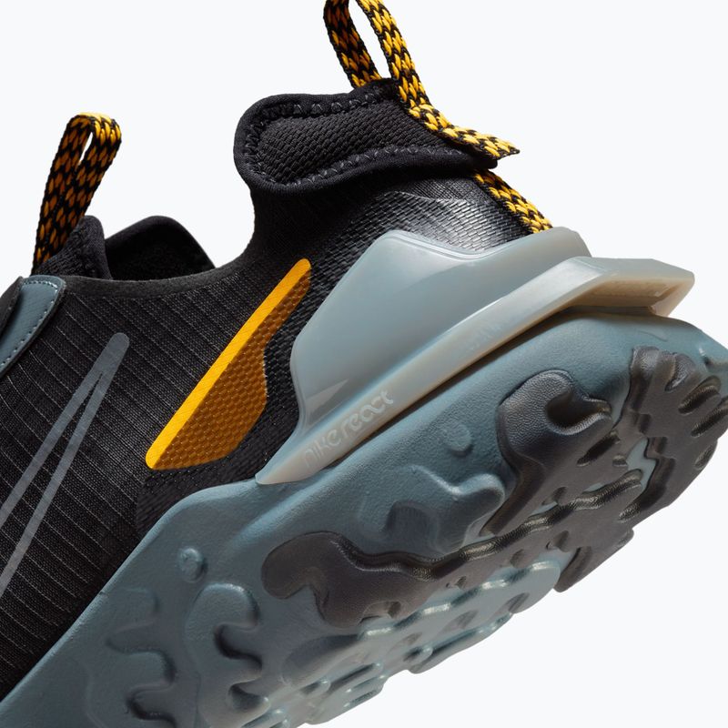 Férfi cipők Nike React Vision Black/Laser Orange/Cool Grey 8