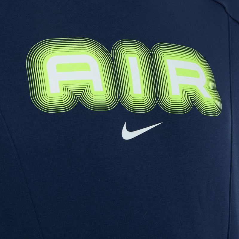 Férfi Nike Sportstwear Air Crew-Neck pulóver fekete / arany 3