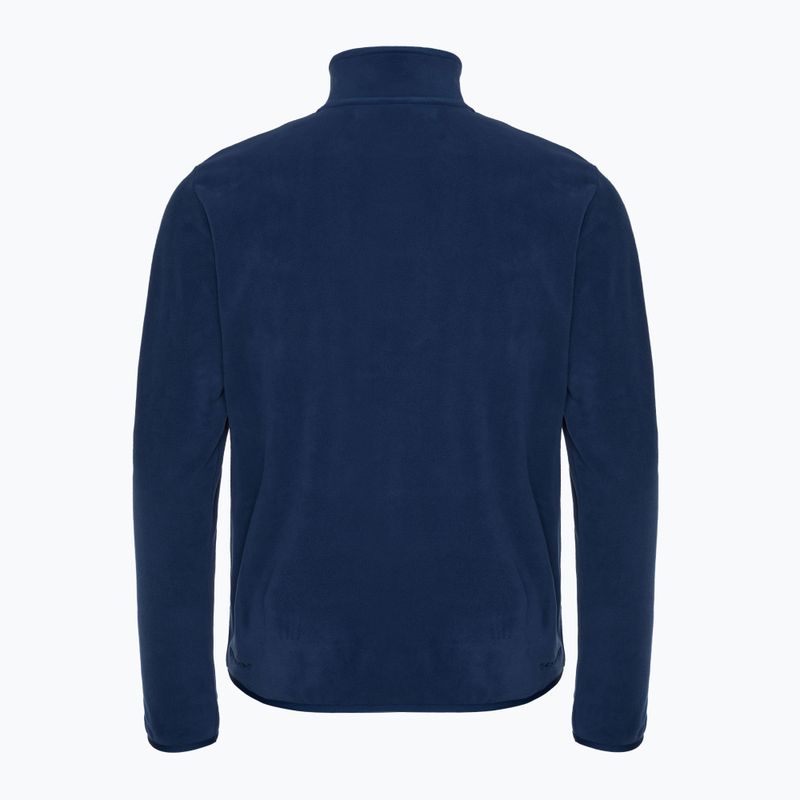Férfi Nike Swoosh Air Polar Fleece félcipzáras felső éjfekete navy/ volt 2