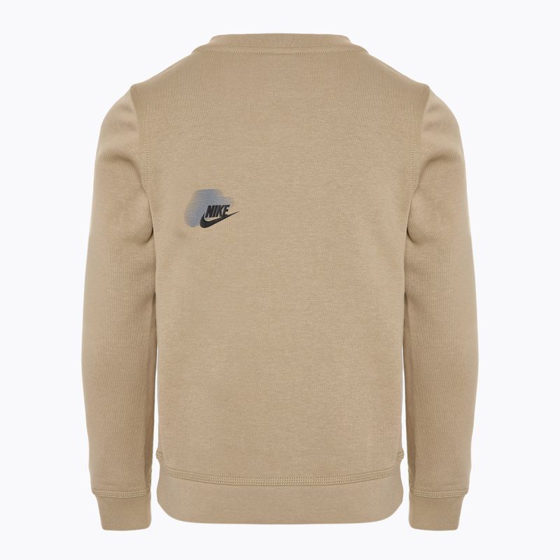 Gyerek pulóver Nike Sportswear Standard Issue Crew-Neck khaki 2