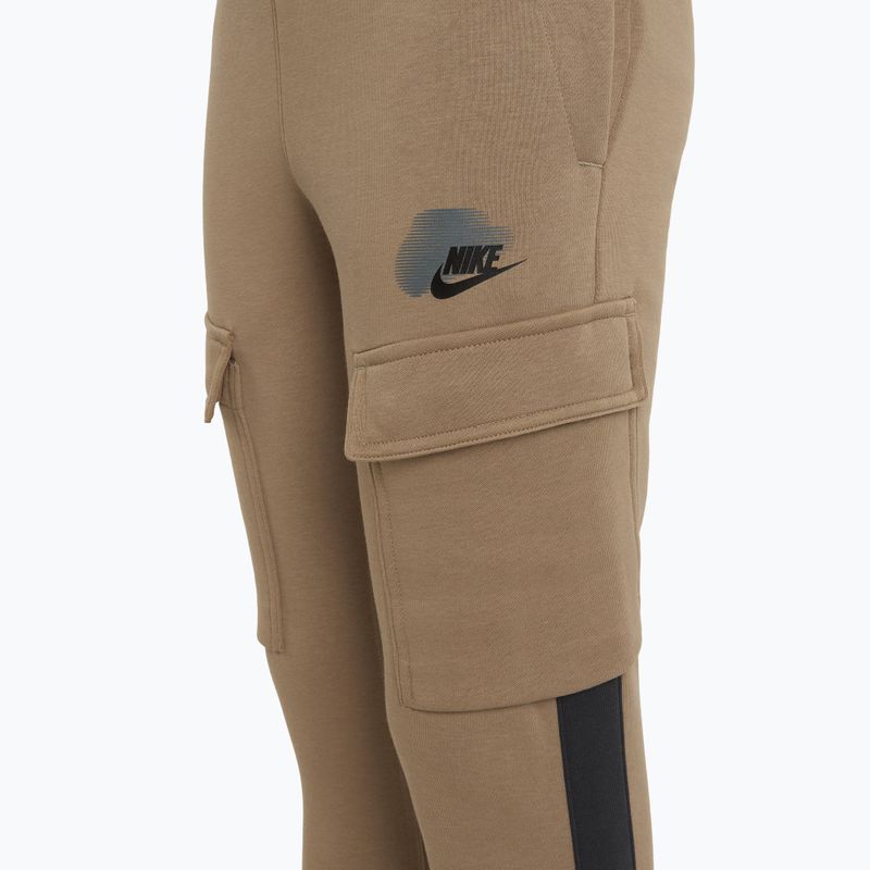 Gyerek nadrág Nike Sportswear Standard Issue Cargo khaki 3