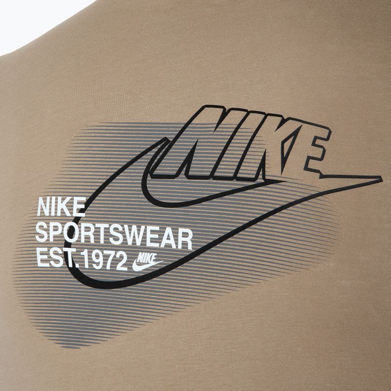Gyerek póló Nike Sportstwear Standard Issue khaki 4