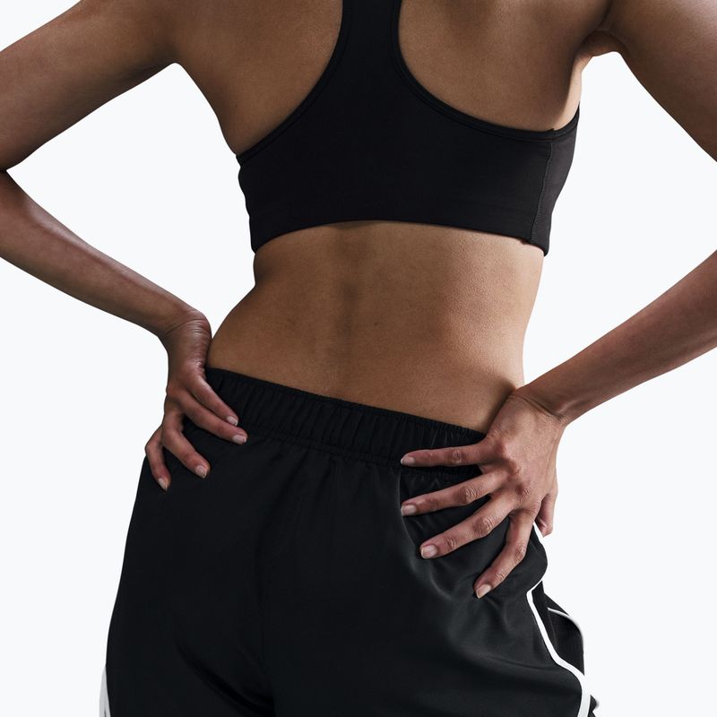 Női futóshort Nike Tempo Dri-Fit Mid-Rise black/black/white 5