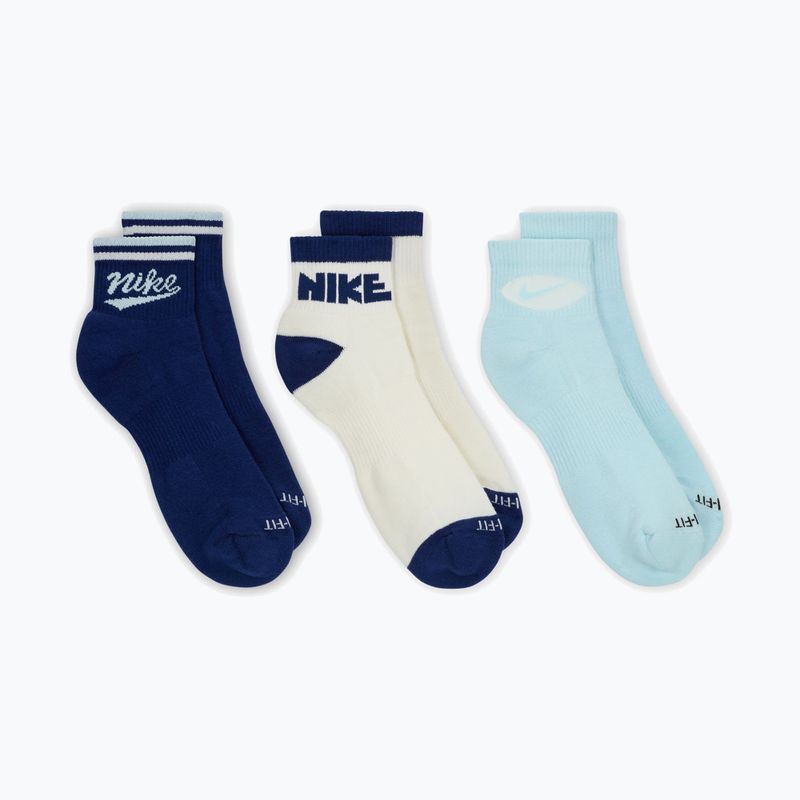 Férfi zoknik Nike Everyday Plus Ankle 3 pár multi-color/902