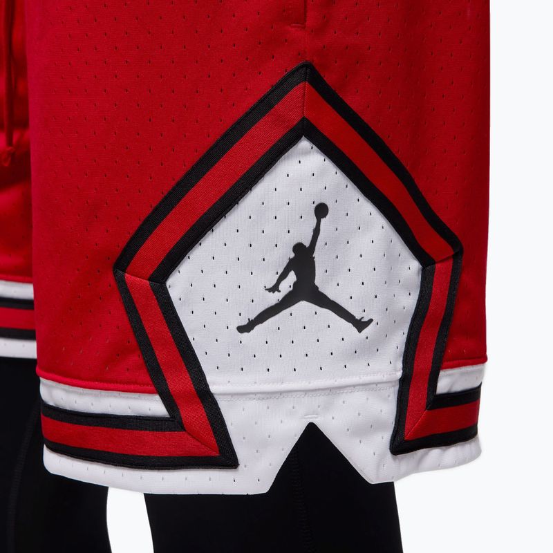 Férfi kosárlabda nadrág Jordan Mesh Diamond 4" gym red/white/black 6