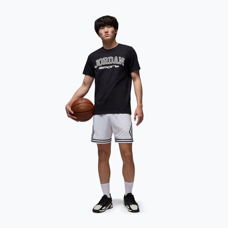 Férfi kosárlabda rövidnadrág Nike Jordan Mesh Diamond 4" white/black/black 2