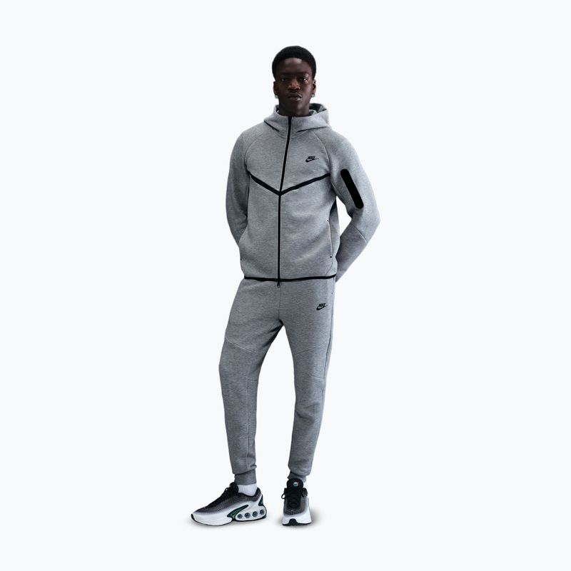 Férfi cipzáras dzseki Nike Tech Windrunner Full Zip cave dark grey heather/black 2