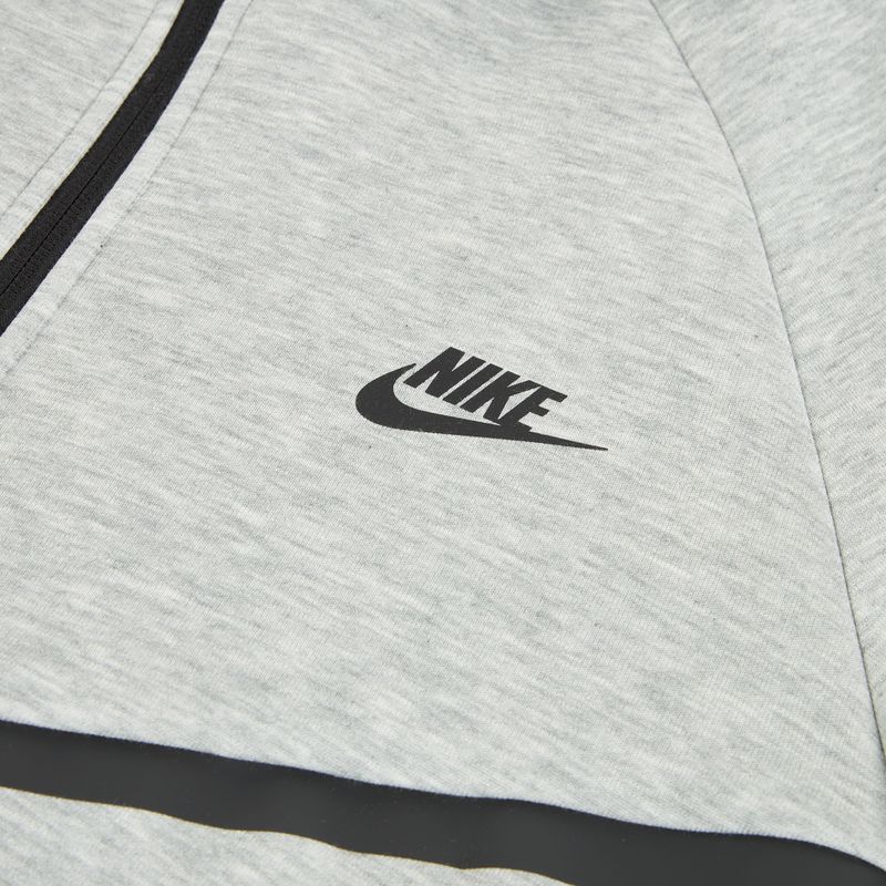 Férfi cipzáras dzseki Nike Tech Windrunner Full Zip cave dark grey heather/black 9