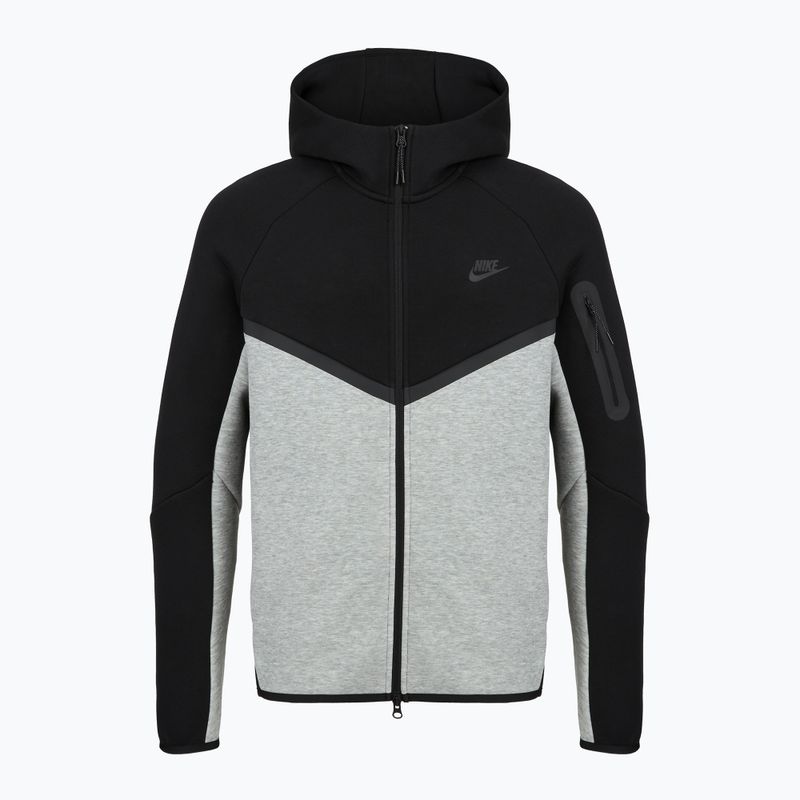 Férfi pulóver Nike Tech black/dark grey heather/black 9