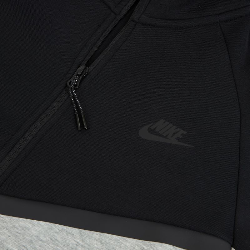 Férfi pulóver Nike Tech black/dark grey heather/black 11