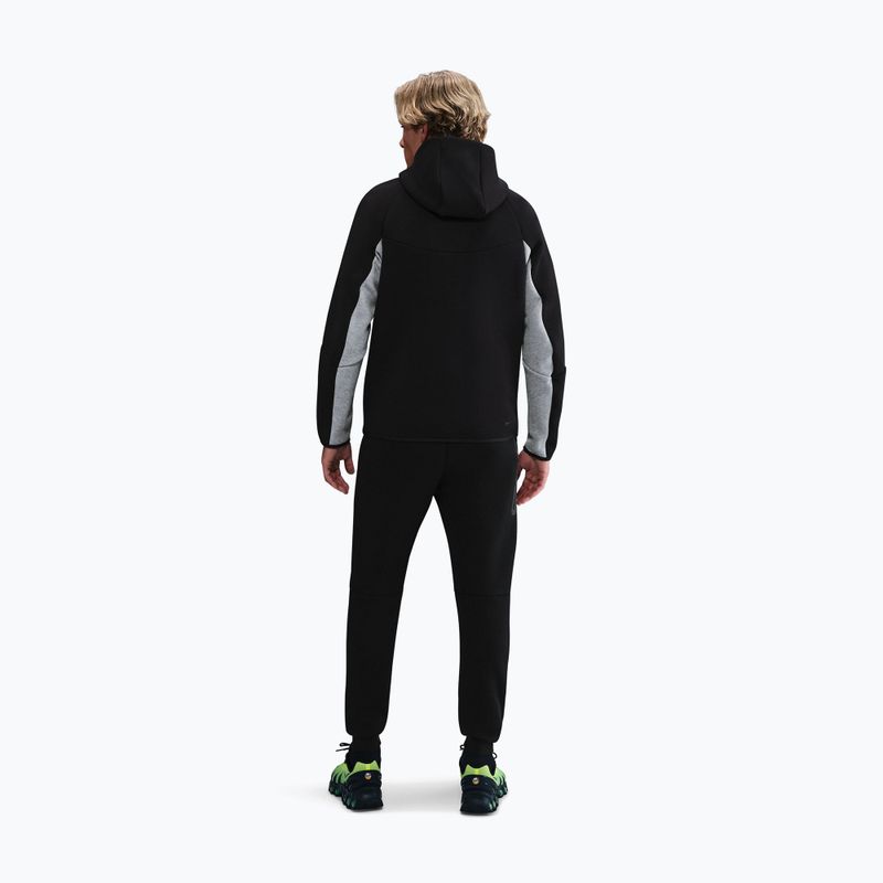 Férfi pulóver Nike Tech black/dark grey heather/black 2