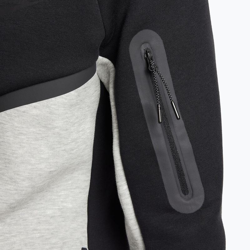 Férfi pulóver Nike Tech black/dark grey heather/black 6
